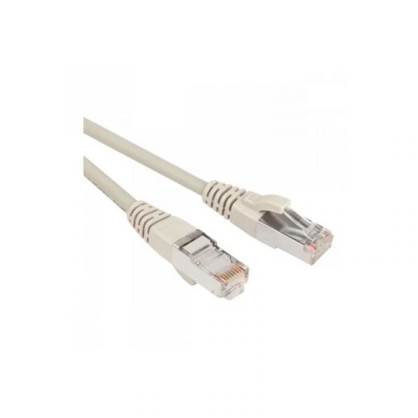 Патч-корд HyperLine PC-LPM-STP-RJ45-RJ45-C5e-2M-LSZH-GY 2 м, серый