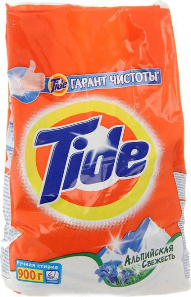 Стиральный порошок Tide Альпийская свежесть Ручная стирка 900г