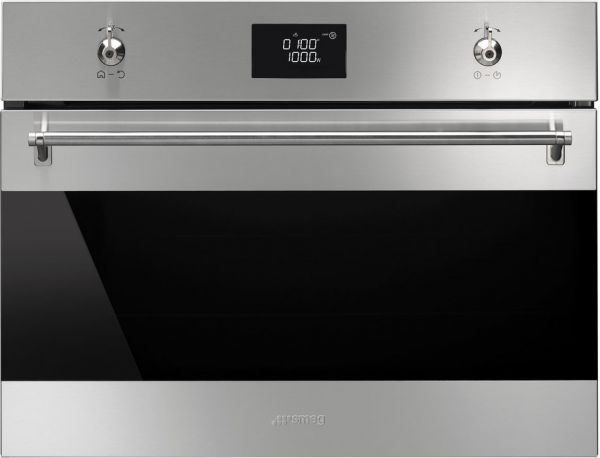 Встраиваемая микроволновая печь Smeg SF4390MCX